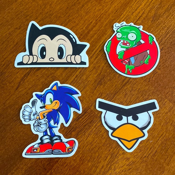 💫2/$6 Gamer Sticker Pack 🎮 - Picture 1 of 5